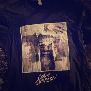 Cody Simpson 2015 tour tshirt
